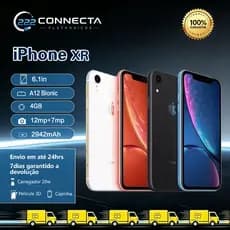 iPhone XR 128 GB vitrine original bateria 100% com NF e garantia