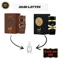 Perfume Árabe Lattafa Asad Bourbon Masculino Original Edp 5ml