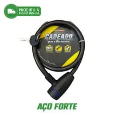 Cadeado para Bicicleta Bike e Portão 80cm Trava Anti-Roubo Reforçada