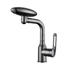 Torneira Multifuncional Braba Com 4 Modos E Rotação 360° Misturador Monocomando Quente ou Frio. LLBAZARBR