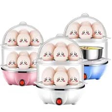 Máquina Elétrico de Fazer 14 Ovos em Até 10 Min Multiuso Portátil 110V/220v. - EGG POACHER LLBAZARBR