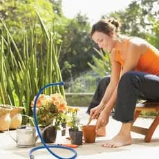 Kit De Irrigação Para Jardim Piscina Praia Campo Irrigador Mangueira Pulverizador Névoa Florzinha LLBAZARBR