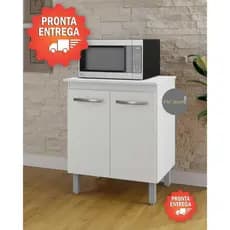 Balcão De Cozinha Multiuso 2 Portas Serena - Pac Store