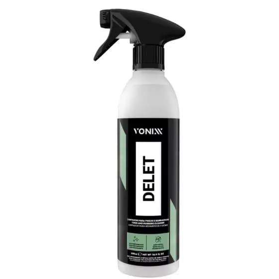 DELET VONIXX 500ML  Limpa Pneus e Borrachas