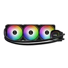 Water Cooler Gamdias Aura Gl360 Lite Preto Argb Am5 Lga 1851