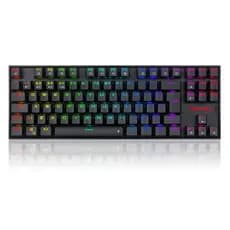 Teclado Mecânico Redragon Kumara Pro Rgb Wireless Sem fio Preto Switch Blue (Envio rapido)
