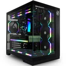 Gabinete Gamer Kalkan Asgard Preto Aquário sem fans