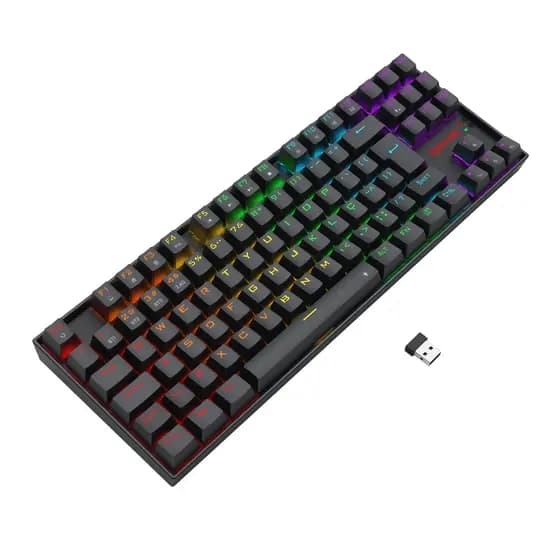 Teclado Gamer Redragon Kumara Elite Wireless Bluetooth Switch Blue
