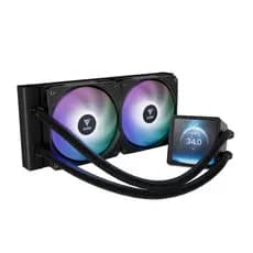Water Cooler Gamdias Aura GL240 LCD Tela 4” IPS ARGB Preto