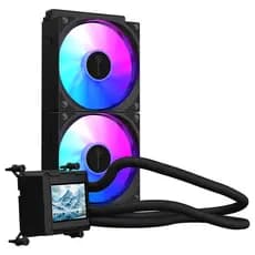 Watercooler Kalkan Aura Lcd 240mm Argb Preto Tela Lcd 2.4 Personalisavel (Lançamento)