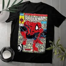 Camiseta Camiseta 30.1 Top Algodão Gibis Homem Aranha! fashion