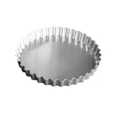 Forma Torta Crespa Empadão Fundo Fixo 19cm 1Peças Roldan