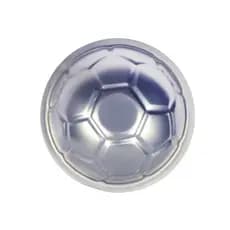 Forma Bola De Futebol 13cm Copa do Mundo Alumínio Roldan