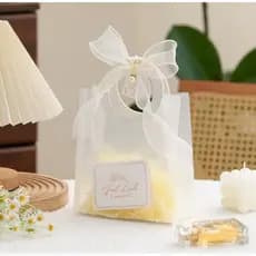Sacola de PVC Fosca para Kits e Presentes. 12 Unidades.