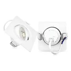 Superled Spot Quadrado 5W 6400K Branco Ourolux