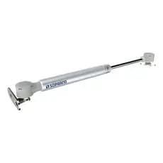 Pistão a Gás 100 Newtons Engate Fácil Abertura de 75° a 110° Prata Soprano