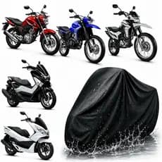 Capa Cobrir Moto Térmica Uv Protetora Sol Chuva Impermeável