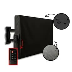 CAPA PARA TELEVISÃO 32” A 90” RESISTENTE IMPERMEÁVEL USO INTERNO E EXTERNO