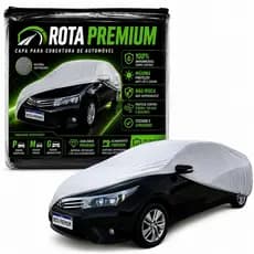 Capa Para Carro Forrada Impermeável Protege Sol Chuva Poeira P M G 100% Anti-Uv
