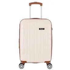 Mala de Viagem ABS 10kg Expansível | Zíper Duplo, 4 Rodas 360° Silenciosas, Trava de Senha Anti Arranhões Modelo Novo