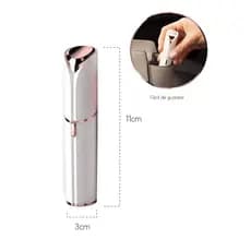 Depilador Elétrico Batom Indolor Portátil Facial Touch Removedor de Pêlos Indesejados Recarregável 502