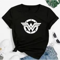 T-shirt Blusa Linda Mulher Maravilha Camiseta Feminina Camisa