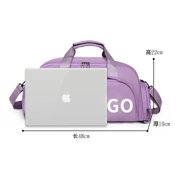 Bolsa Mala Esportiva Mochila Transversal Fitness Treino Futebol Academia Bolso Impermeável