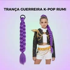 Trança de Cabelo Kpop Design Fashion Colorido Extensão Feminina Estilo Coreano