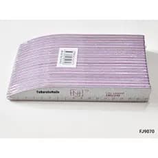 Kit 20 Lixa De Unhas Lavável 100/180 Com Régua Fan Nails