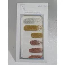 Cartela C/6 caviar ( 1 prata ) ( 2 Dourado ) ( 3 rosê )