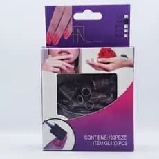 Refil Lixa Mandril Unhas Alongamento Gramadura/80 - C/100 Unidades - Fan Nails