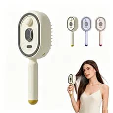 Escova de Cabelo Elétrica com Almofada de Ar e Pulverizador, Escova de Massagem com Almofada de Ar e Pulverizador Elétri