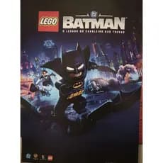 Lego Batman Pôster Grande e Sacochila Original Oficial Novo Jogo DC Warner