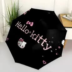Guarda-Chuva Fofo De Personagens Sanrio , 8 Peças , Perfeito Para Fãs Da Hello Kitty My Melody E Amigos , Dobrável Autom