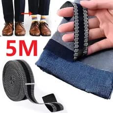 1M/5M Calça Auto-Adesiva Pasta De Bainha Fita De Borda De Ferro Sobre Reparo Jean Para Tecido De Costura De Bricolagem