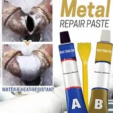 100g Cola De Solda A Frio Resistente Ao Calor Reparo Industrial AB Metal Para Agente De Fundição