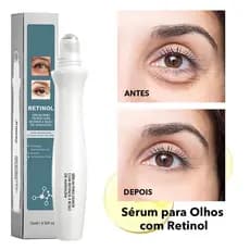 Óleo Para Os Olhos Com Ácido Hialurônico Bioaoua-Massageador Roll-on Redução De Rugas , Anti-Fadiga E Clareador De Olhei