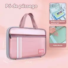 Saco De Documentos Huajie Arquivo Transparente Dados De Papel De Teste