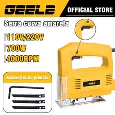 Serra Tico Tico Profissional 700w 110V OU 220V Base Metal Ajustável