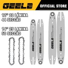 Sabre 12/14 Polegadas Rolante Para Motosserra 170/180+12/14 Polegadas Corrente 22/25 Dentes para