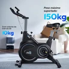 Bicicleta Ergométrica Para Spinning Mecanica volante de inércia 10kg