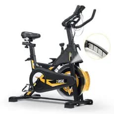 Bicicleta Spinning Magnética Super Silenciosa com Volante de 10 kg para Academia e Treino em Casa