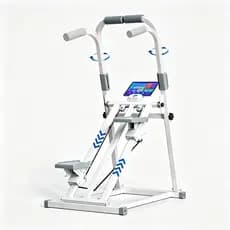 Máquina de Caminhada e Escalada Dobrável Suporte Até 150kg 3 Níveis de Inclinação Ajustável