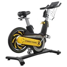 Bicicleta Spinning Magnética Profissional Volante Traseiro Suporta até 180kg Ideal para Academia