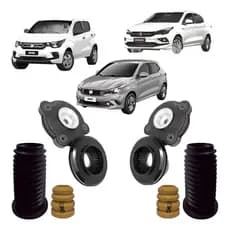Kit Amortecedor Dianteiro Completo Fiat Mobi Argo Cronos Grand Siena