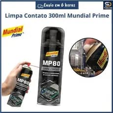 Limpa Contato Eletrônico Aerosol 300ml Mp80 Mundial Prime