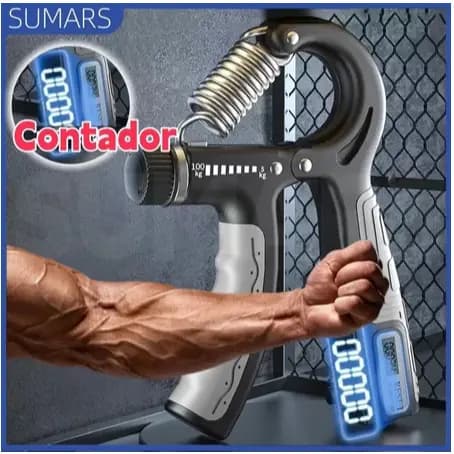 Hand Grip Flexor De Punho Com Mola Ajustável Antebraço Mãos