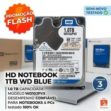 HD e SSD Interno Notebook PC HD Externo 120GB 320GB 500GB 1TB WD Seagate Toshiba