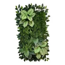 Jardim Vertical Artificial Luxo Hiper Realista 100x50cm