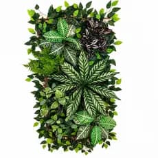 Jardim Luxo Vertical Artificial Exclusivo Hiper Realista 100x50cm